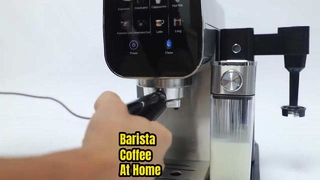 Mesin Kopi Expresso Layar Sentuh Digital LED 1,6L Tangki air 20 bar