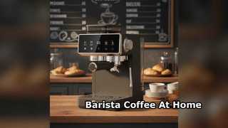 Mesin Pro Espresso Membuat Kopi Barista di Rumah