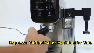 Mesin Pembuat Kopi Espresso Komersial untuk Kafe & Kantor | Pemasok OEM Pembuatan Bir Cepat 20 Bar