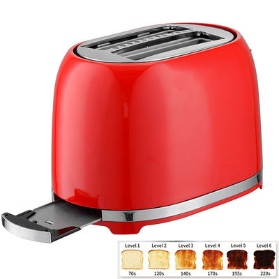 Anbolife XXL 4 irisan roti panggang logo listrik portabel roti panggang komersial roti panggang stainless steel dengan 7 pengaturan nuansa