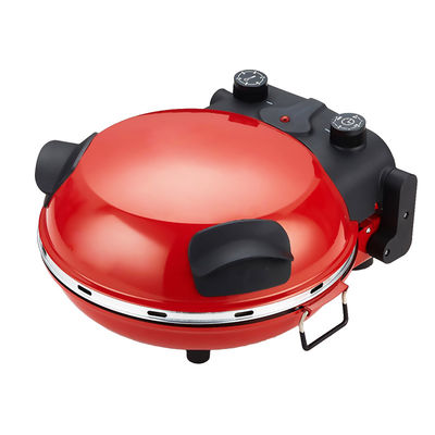 Peralatan dapur kecil 12 Inch Rotating Electric Pizza Maker