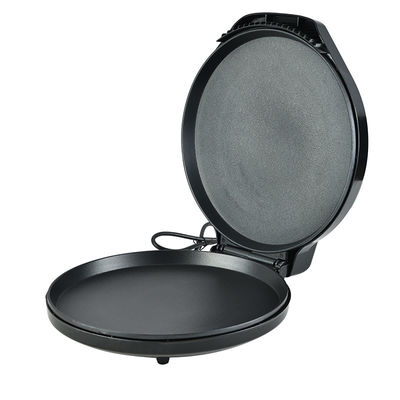 peralatan dapur kecil rumah tangga listrik 12 Inch Non-Stick Pizza Oven Calzone Maker dan pembuat pizza