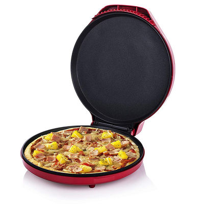 peralatan dapur kecil rumah tangga listrik 12 Inch Non-Stick Pizza Oven Calzone Maker dan pembuat pizza