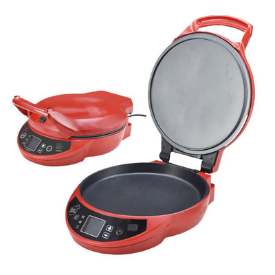 12 Inch Non-Stick Portable Pizza Maker Mesin Panas Tinggi Batu Calzon Electric Pizza Maker Oven