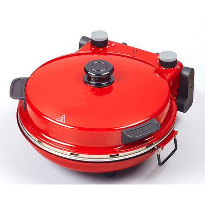 Anbolife mesin pembuat pizza listrik 1400w multi-fungsi mesin pembuat pizza mini dan portabel mesin pembuat pizza listrik