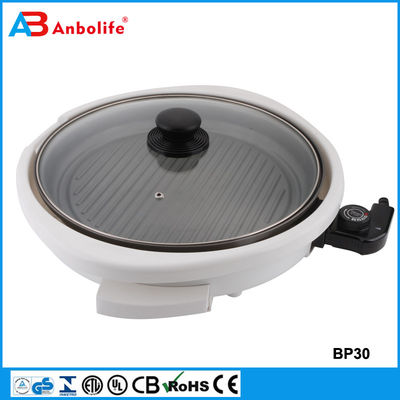 Anbo professional frying pan pan listrik pizza dengan bulat