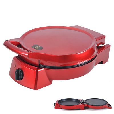 anbolife listrik 1200w multi-fuction portabel pembuat pizza dan mesin pembuat pizza listrik bergerak panci pizza