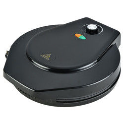 anbolife listrik 1200w multi-fuction portabel pembuat pizza dan mesin pembuat pizza listrik bergerak panci pizza