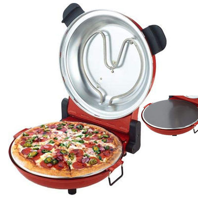 Pembuat Pizza Listrik dengan Batu Khusus untuk Baking Pizza 1200 W Pizza Oven