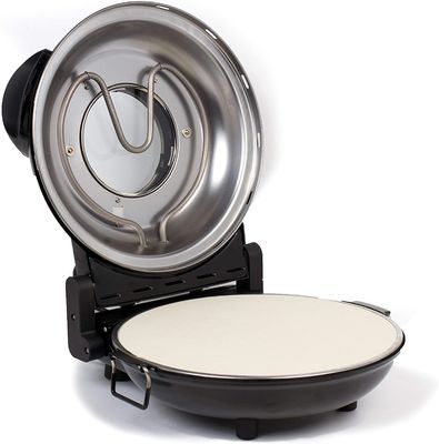 Pembuat Pizza Listrik dengan Batu Khusus untuk Baking Pizza 1200 W Pizza Oven