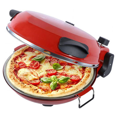 Pembuat Pizza Listrik dengan Batu Khusus untuk Baking Pizza 1200 W Pizza Oven