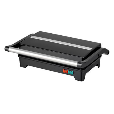 Stainless Steel Electric Grill sandwich press panini grill dengan perangkat miring