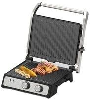 Piring yang bisa dilepas BBQ Panini Press Grill Griddle Grill dalam ruangan tanpa asap layar sentuh LED Grill kontak digital