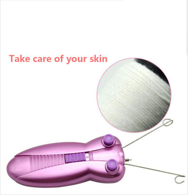 Lady Men Bee Electric Face Epilator Garis Katun Lolos Daya Dengan Indikator Cahaya Penghilang Rambut Tanpa Nyeri