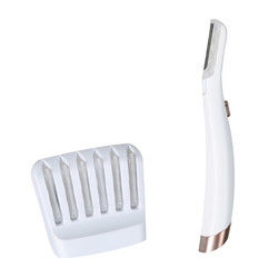 USB Wanita Produk Perawatan Pribadi LED Lampu Lady Shaver Listrik alis Trimmer