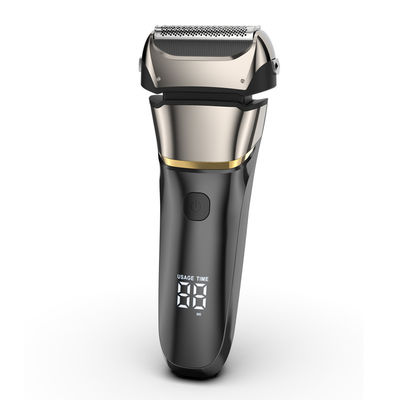 Triple Blade Electric Razor Untuk Pria Tiga foil head shaver