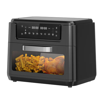 Perkakas Rumah Pintar Digital fryer udara oven konveksi Tanpa Minyak Mesin Kapasitas Besar