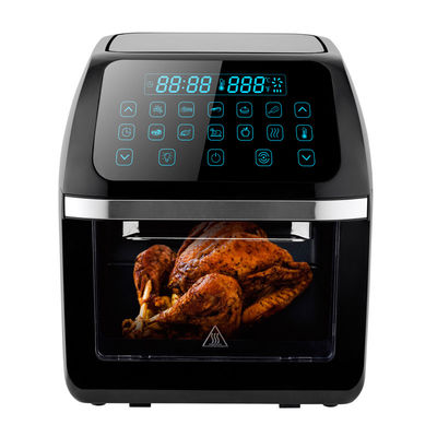 12L Listrik Digital Air Fryer Oven Dengan 8 Memasak Preset Rotisserie Dehydrator Oilless Cooker Multi Fungsi Toaster
