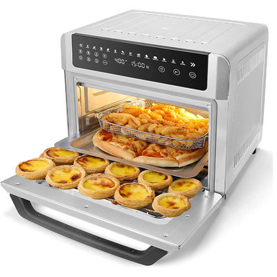 1700W Air Fryer Oven Pintu Prancis 5.5L 6.5L 23L Healthy Oil Free Stainless Steel