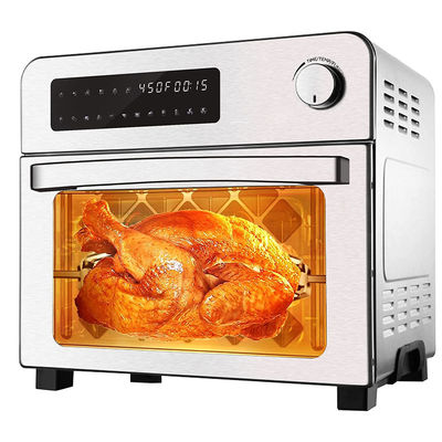 1700W Air Fryer Oven Pintu Prancis 5.5L 6.5L 23L Healthy Oil Free Stainless Steel