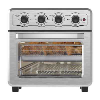 1700W Air Fryer Oven Pintu Prancis 5.5L 6.5L 23L Healthy Oil Free Stainless Steel