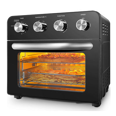 24L 12L Air Fryer Oven Dapur Peralatan Masak Baja Ringan Listrik Retro Kapasitas Besar Kaca