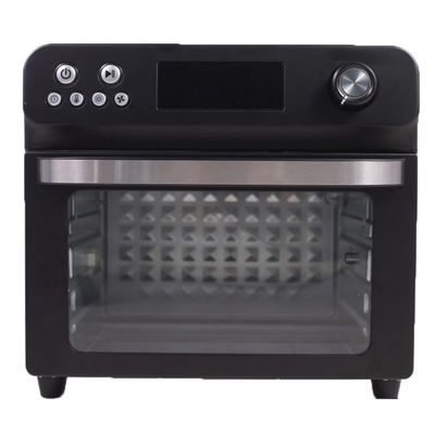 24L 12L Air Fryer Oven Dapur Peralatan Masak Baja Ringan Listrik Retro Kapasitas Besar Kaca
