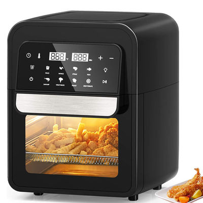 7L 12L 24L Stainless Steel Digital Air Fryer Fungsi Uap Air Toaster Oven Tanpa Minyak