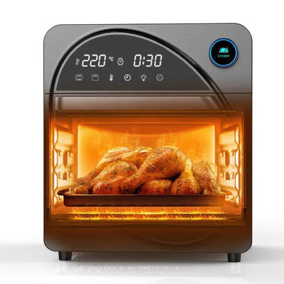 7L 12L 24L Stainless Steel Digital Air Fryer Fungsi Uap Air Toaster Oven Tanpa Minyak