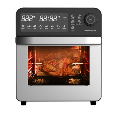 Minyak Bebas 8L 1800W Digital stainless steel Rumah Penggunaan layar sentuh Air Fryer Steam Smart