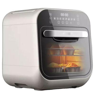 Minyak Bebas 8L 1800W Digital stainless steel Rumah Penggunaan layar sentuh Air Fryer Steam Smart