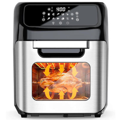 Terbaru oven penggoreng udara tanpa minyak khusus peralatan dapur bebas yang dalam dengan digital komersial stainless steel liner