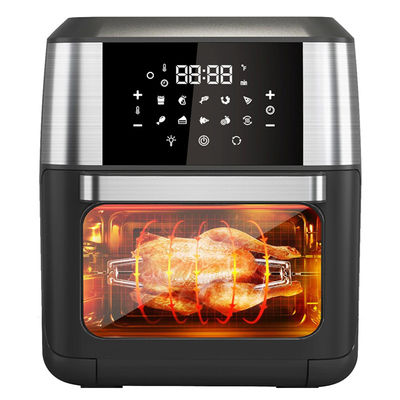 Terbaru oven penggoreng udara tanpa minyak khusus peralatan dapur bebas yang dalam dengan digital komersial stainless steel liner
