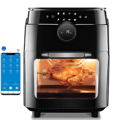 Stainless Steel 1800W Air Fryer 12 L 14L 24L Digital Control Panel Steam Air Fryer Oven