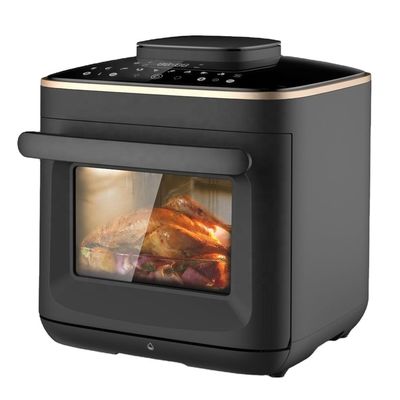 Stainless Steel 1800W Air Fryer 12 L 14L 24L Digital Control Panel Steam Air Fryer Oven