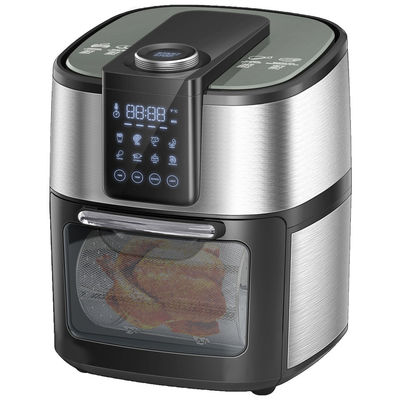 1800W White Air Fryer Oven 12 Liter Digital Air Fryer Oil Free Wtih Wifi Tuya