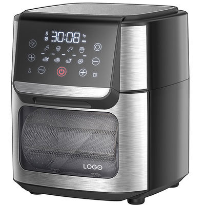 12L Digital Air Fryer Oven Food Grade Stainless Steel Bebas minyak