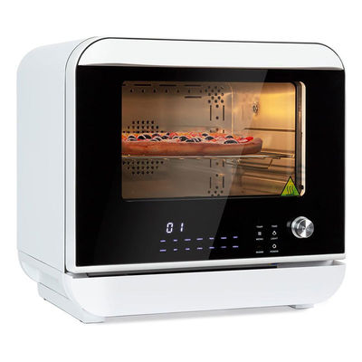 18L Dual Air Frye Dengan Fungsi Uap Dan Pengeringan 2450W Toaster Dehydrator Oil Free