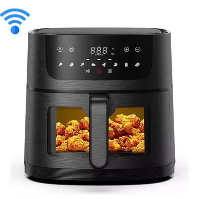 9L Air Fryer 8L Dengan 2 Basket / Zona Tampilan Jendela Kontrol Digital Cerdas
