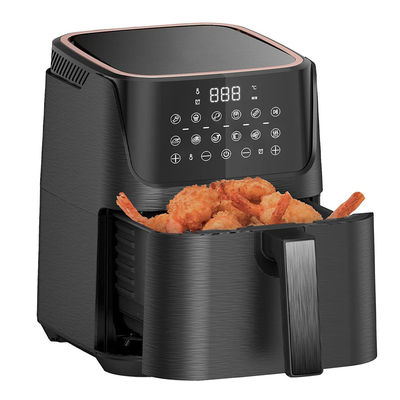 Kelas komersial dua fryer udara Rumah digunakan Tidak ada tongkat Tidak ada minyak 5.5L