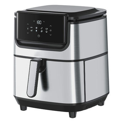 Ukuran Kecil Non Stick Manual Air Fryer 1L 2.2L Digital Air Fryer Listrik Kecil