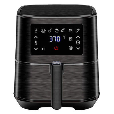 dapur kecil rumah listrik 8L Digital Air Fryer 1700W Cooker Baja tahan karat zona keranjang ganda