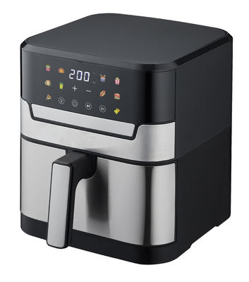 Smart Touch Screen Cantik 6qt Digital Air Fryer 8 In 1 Custom Oil Free Electric Deep Hot