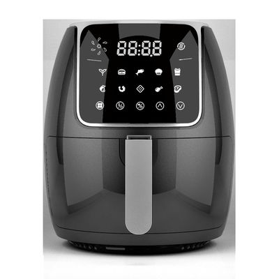 4.5 Liter Visual Silikon Basket Air Fryer Baja tahan karat Fire Perancis Oil Free Smart