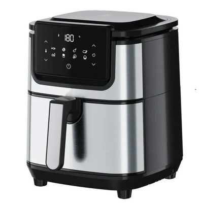 5.5L 6.5L 7L air fryer Peralatan dapur kecil Oven Oilless Stainless Steel Smart Digital