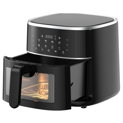 5.5L 6.5L 7L air fryer Peralatan dapur kecil Oven Oilless Stainless Steel Smart Digital