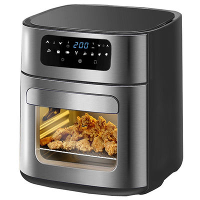 Steam Digital Air Fryer Dengan Digital Screen Stainless Steel Rotisserie Chicken Grill Machine