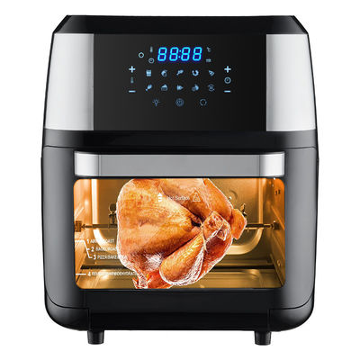 Steam Digital Air Fryer Dengan Digital Screen Stainless Steel Rotisserie Chicken Grill Machine