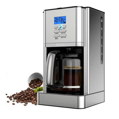 Mesin pembuat kopi espresso listrik otomatis dengan penggiling rumah komersial