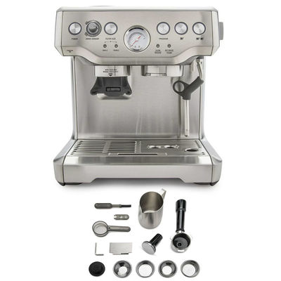 Mesin pembuat kopi espresso listrik otomatis dengan penggiling rumah komersial